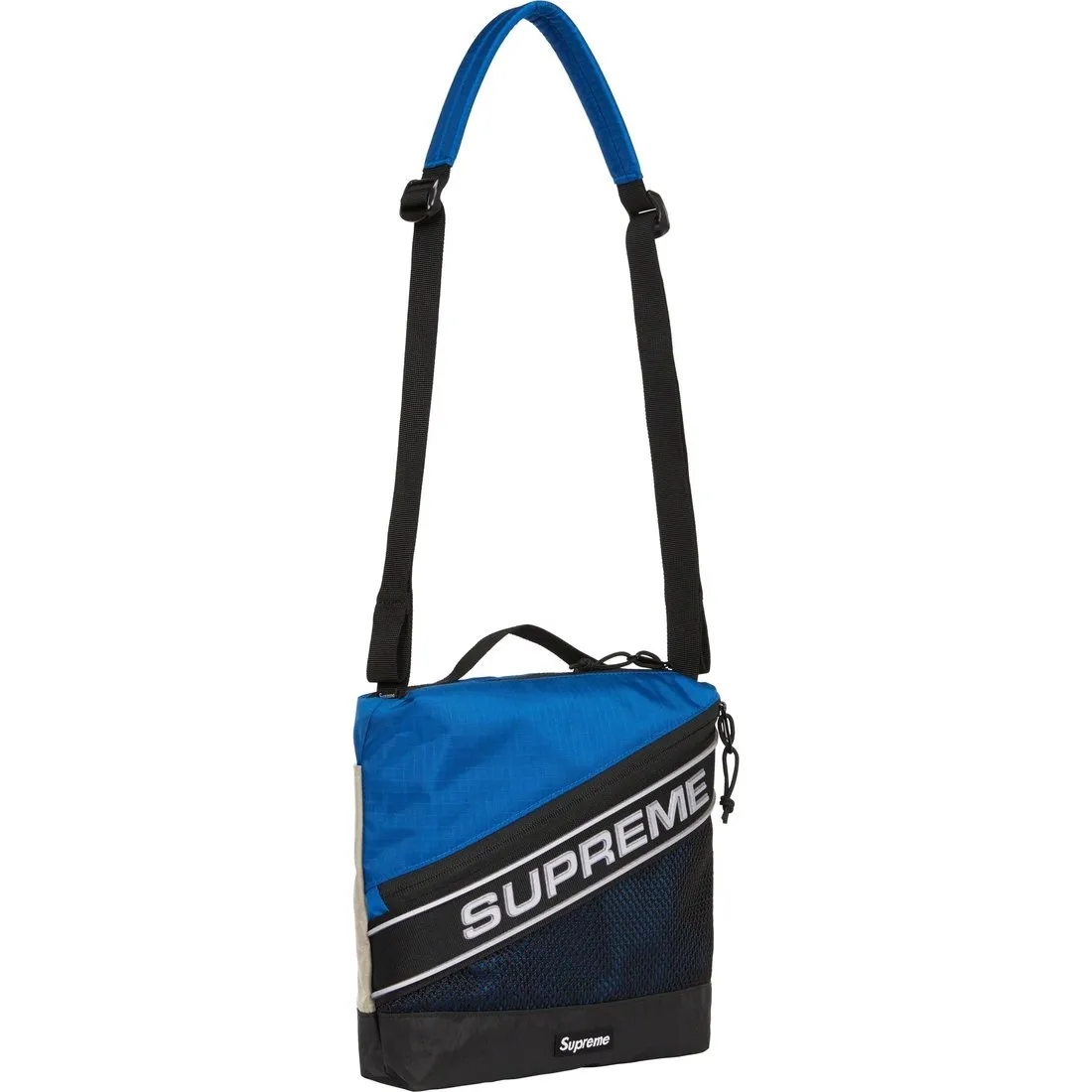 SUPREME SHOULDER BAG-BLUE