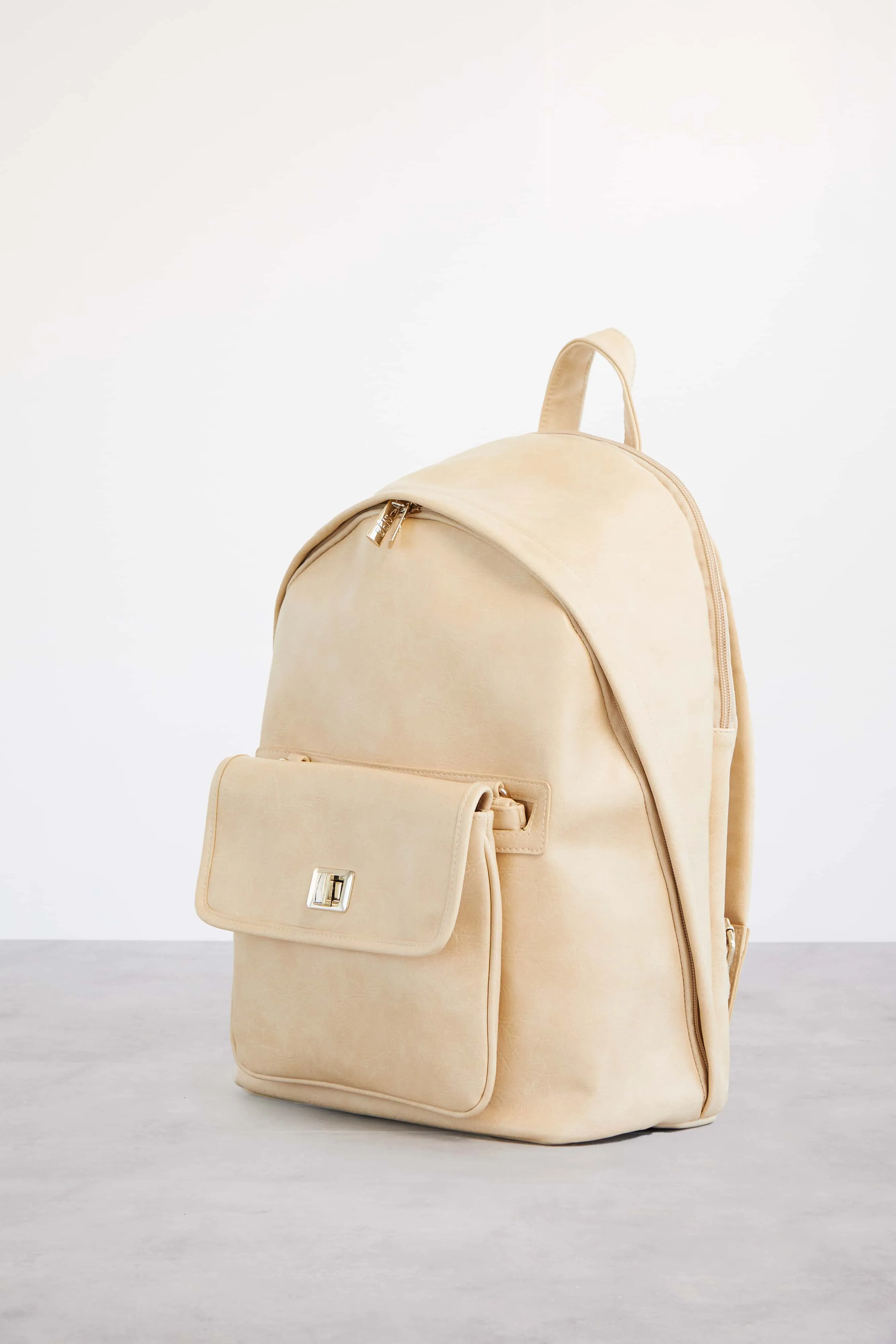 The 2-In-1 Backpack in Beige