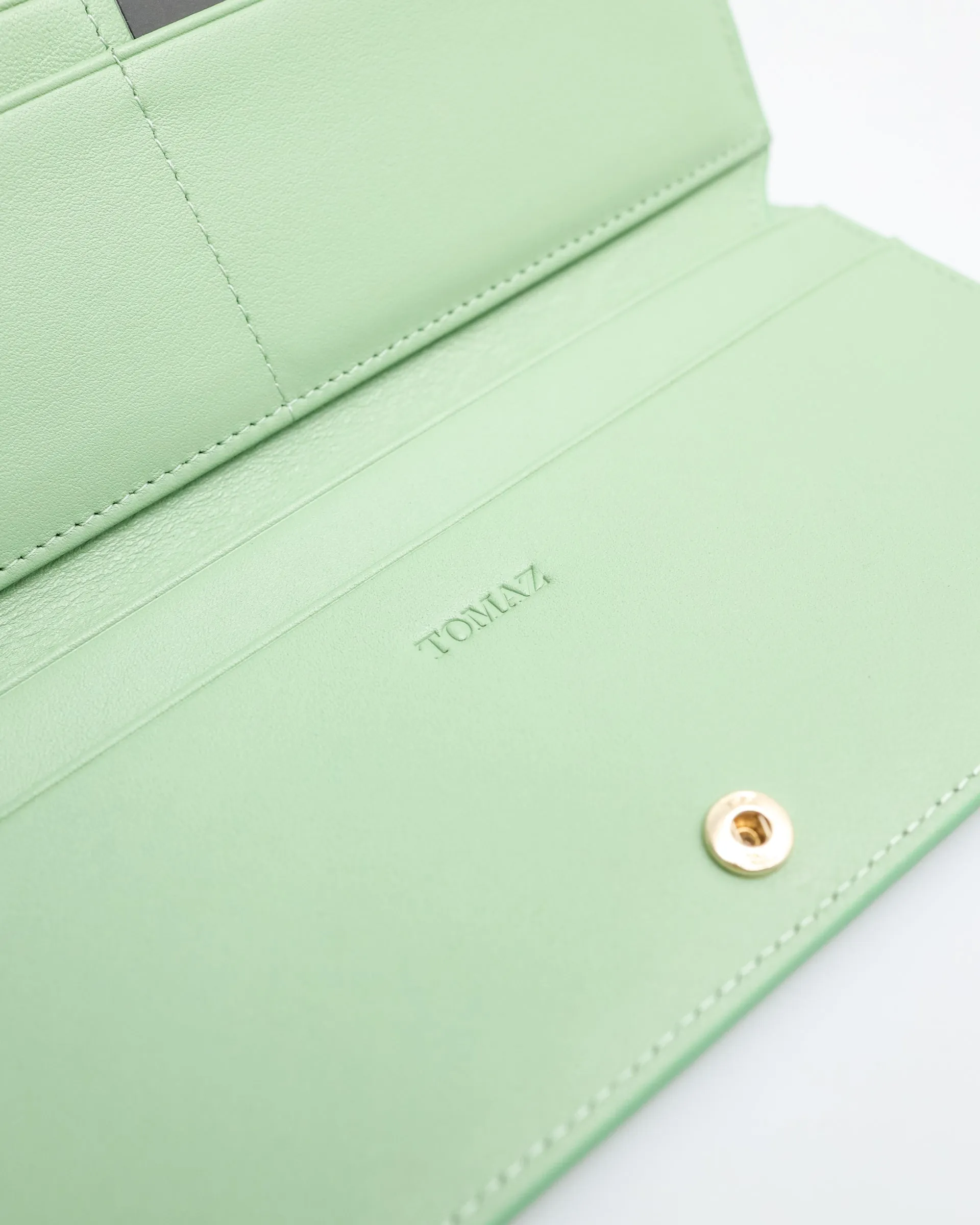 Tomaz BL193 Ladies Long Wallet (Light Green)