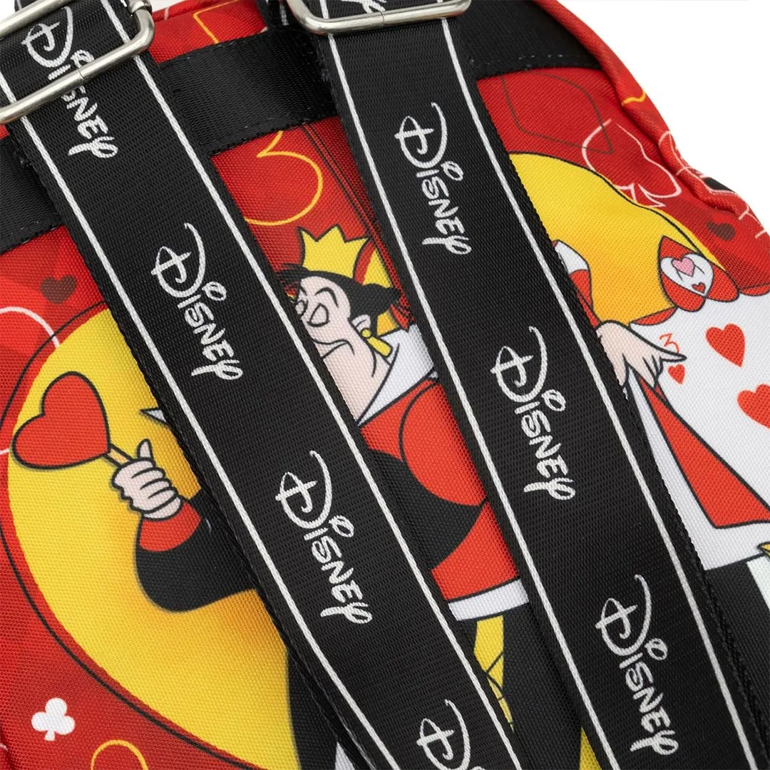 WondaPop Disney Alice in Wonderland Queen of Hearts 13 Nylon Mini Backpack