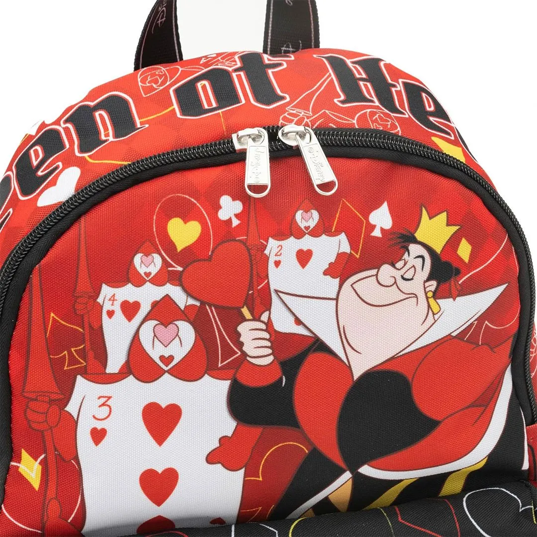 WondaPop Disney Alice in Wonderland Queen of Hearts 13 Nylon Mini Backpack